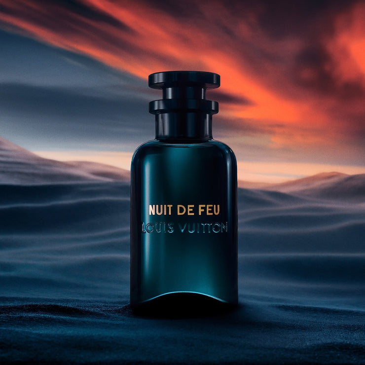 Nuit de Feu Louis Vuitton perfume – incense and oud desert night scent