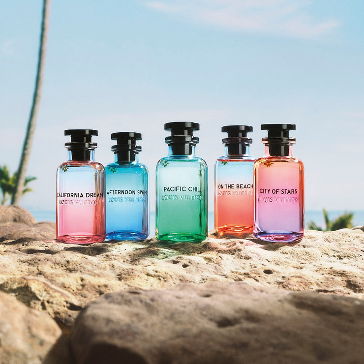 Pacific Chill Louis Vuitton cologne – citrus aquatic with blackcurrant and basil